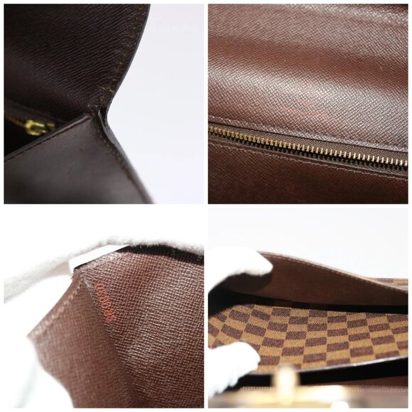 LOUIS VUITTON Damier Ebene Monceau 28 Hand Bag SPO 2way - Picture 14 of 15